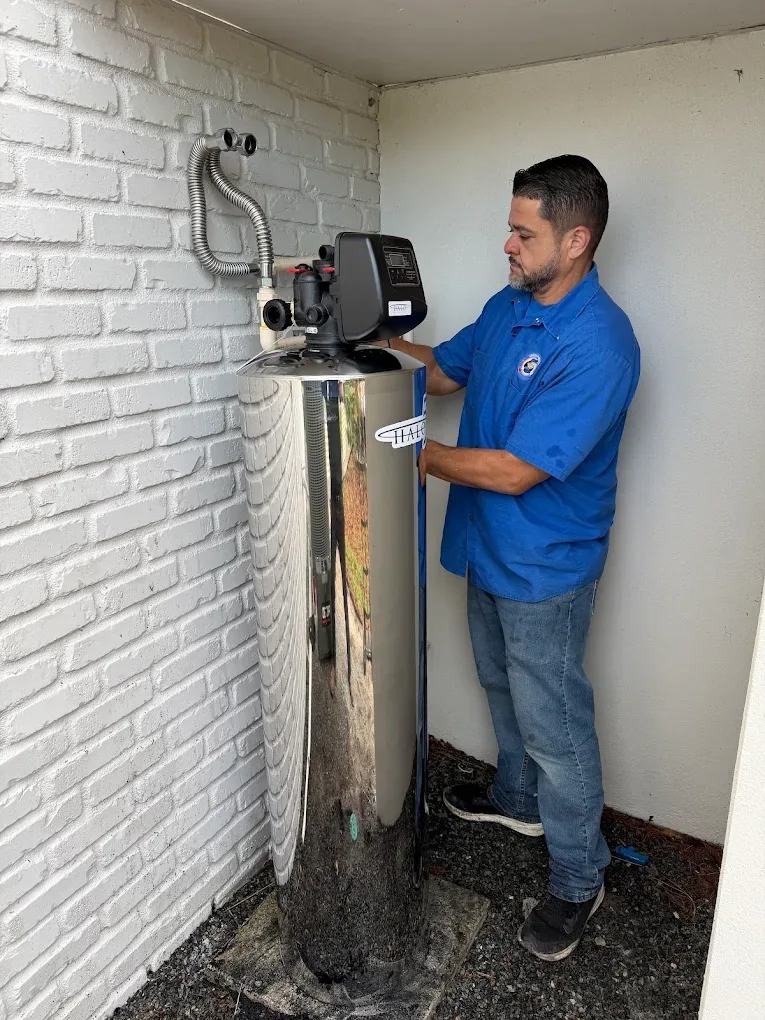 Choice Plumbing Orlando HALO Whole-House Water Filtration installation
