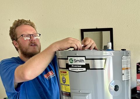 Choice Plumbing water heater installation