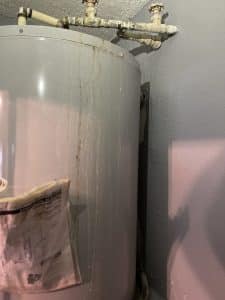 Water Heater Corrosion Water Leak