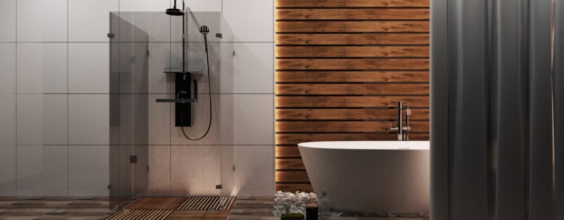 A remodeled bathroom