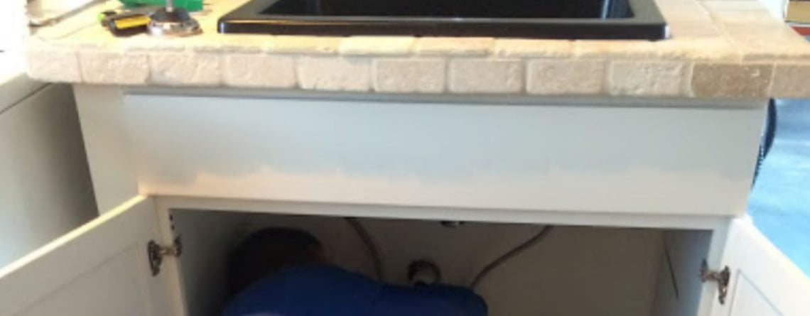 New sink installation by Choice Plumbing Orlando