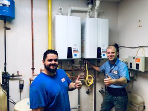 Tankless Water Heater Installation by Choice Plumbing Orlando