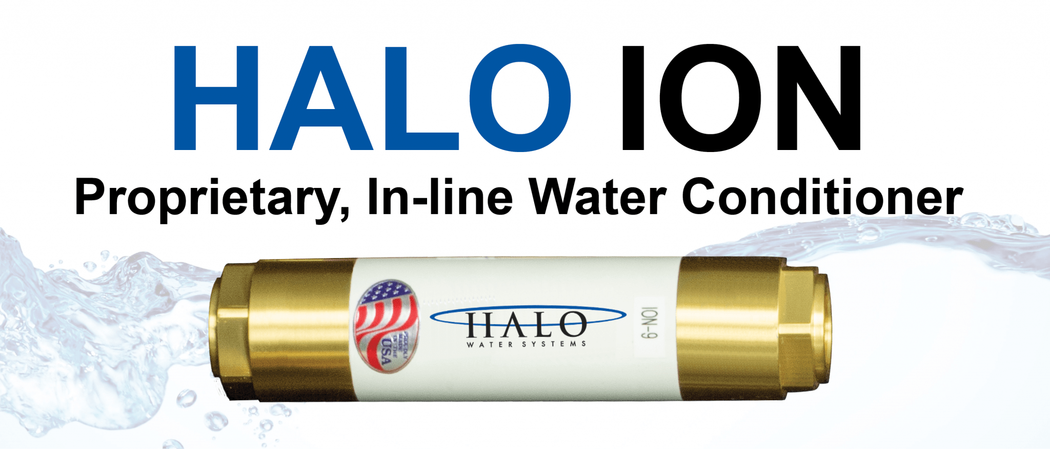 In-Line Water Conditioner using ION Technology