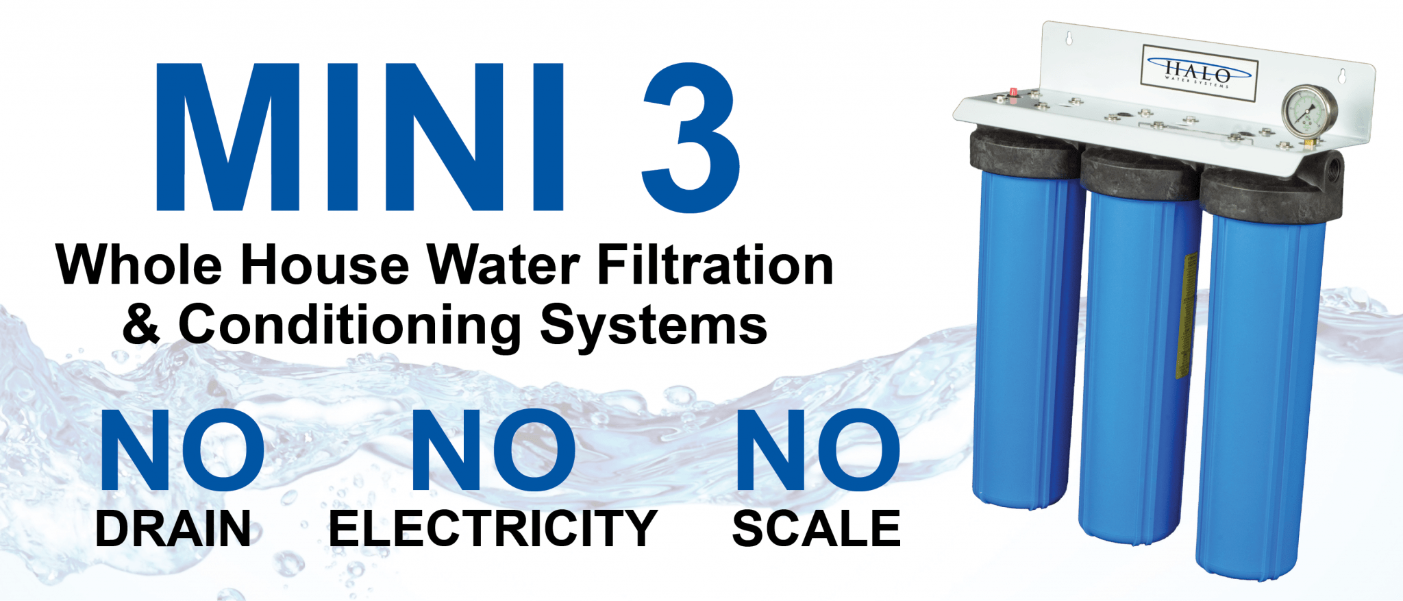 Whole House Mini-Water Filtration and Conditioning System