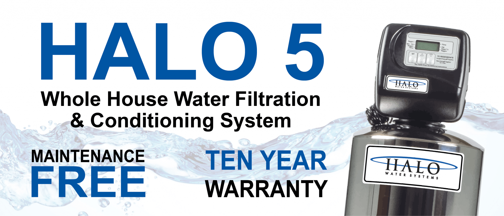 Zero Maintenance Whole House Water Filter and Conditioner