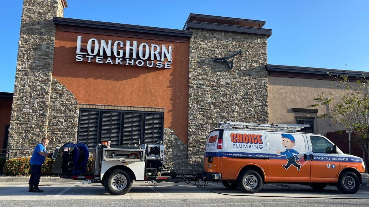 Professional Drain Cleaning for Restaurants by Choice Plumbing Orlando