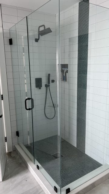 Bathroom shower installation in Orlando FL